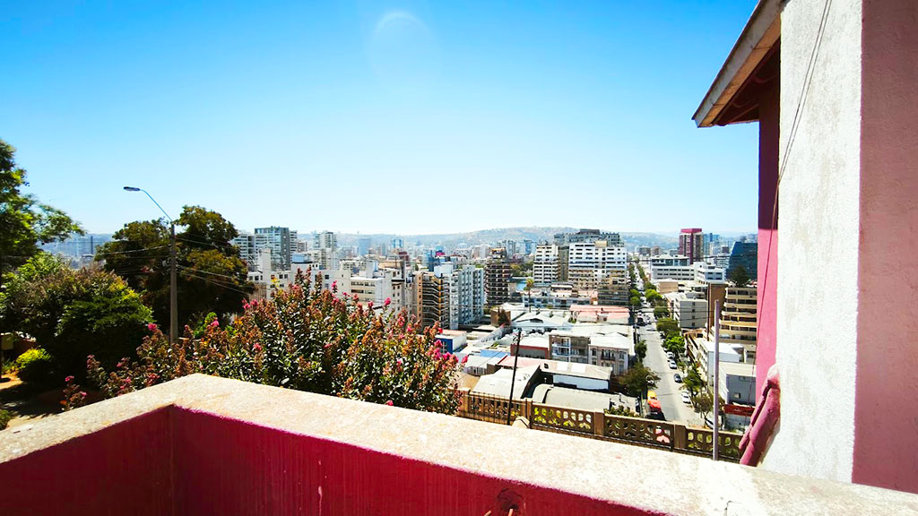 vista a Viña del Mar